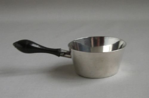 antique silver brandy pan