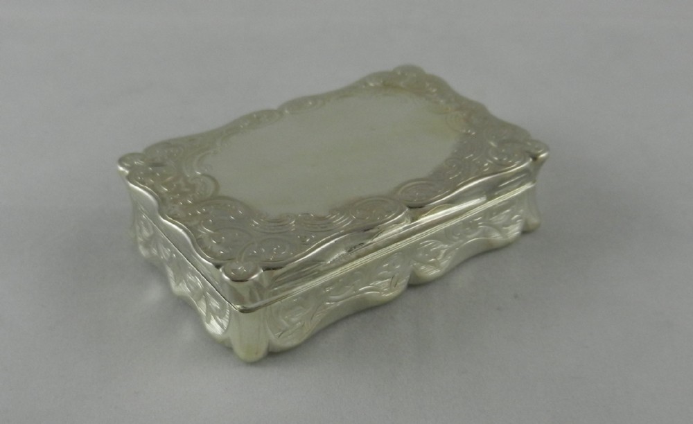antique silver snuff box