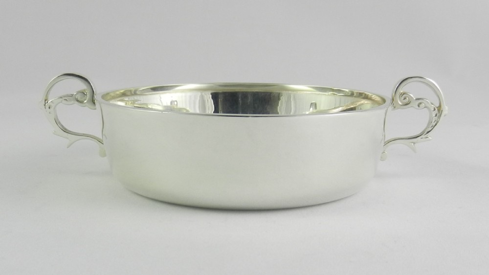 silver wine taster bowl