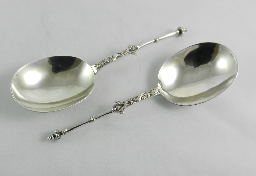 antique silver spoons