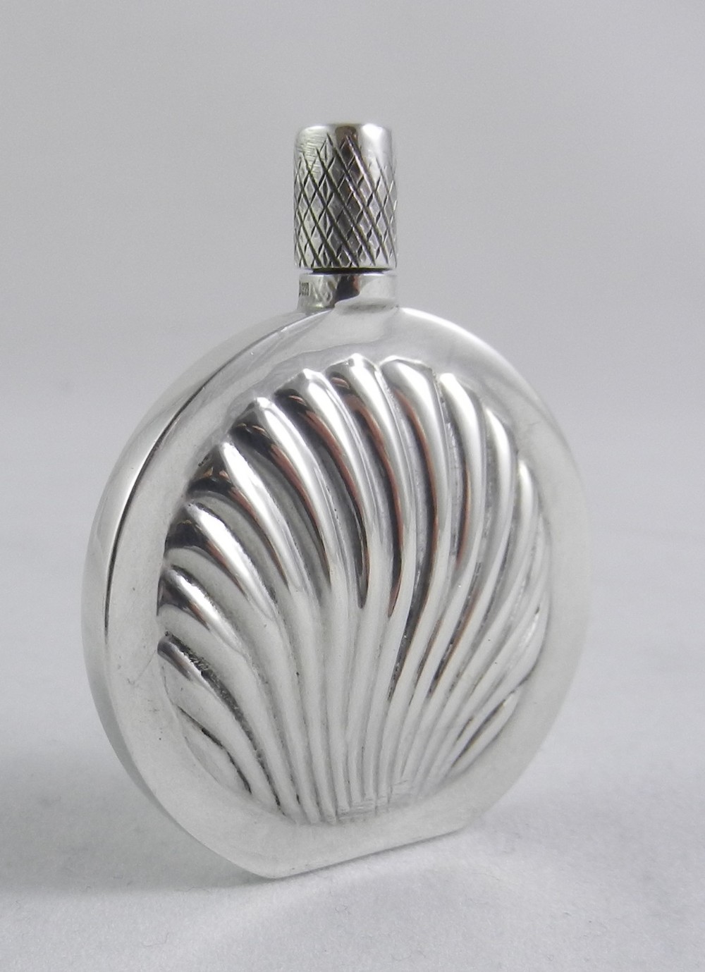 silver scent bottle