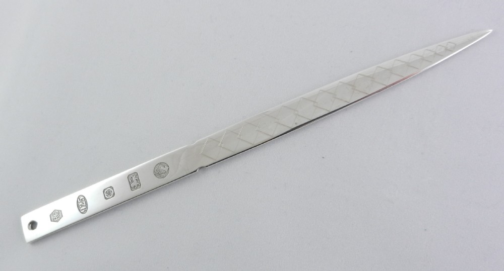 silver paper knife