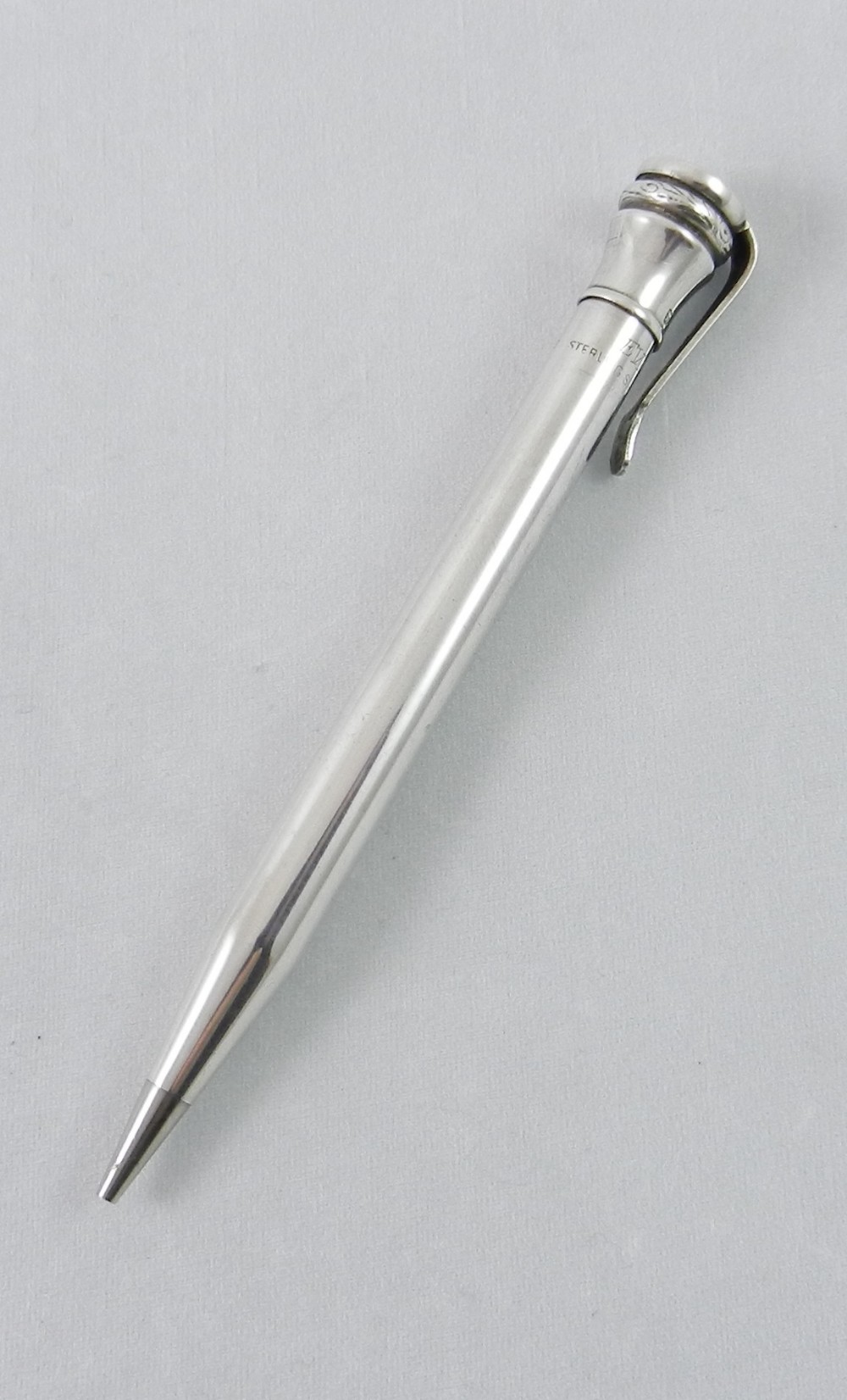 vintage silver propelling pencil