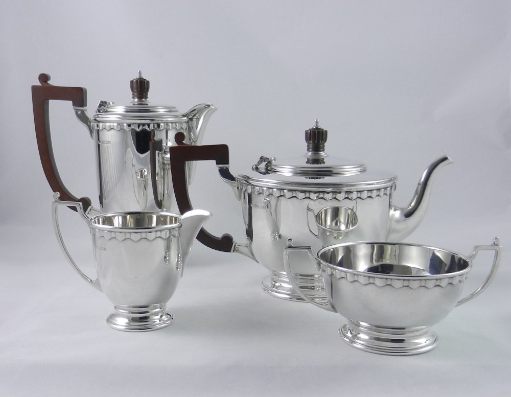 silver sixties tea set