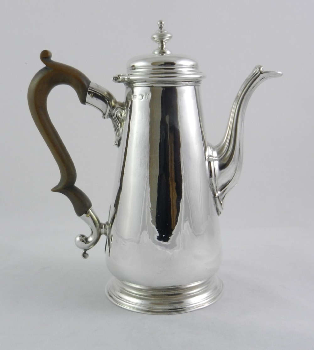 geoii silver coffee pot