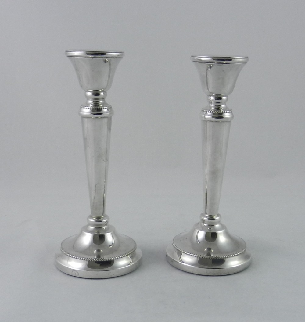 silver 6 candlesticks