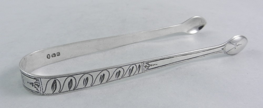 silver bateman sugar tongs