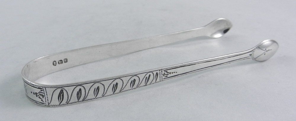 silver bateman sugar tongs