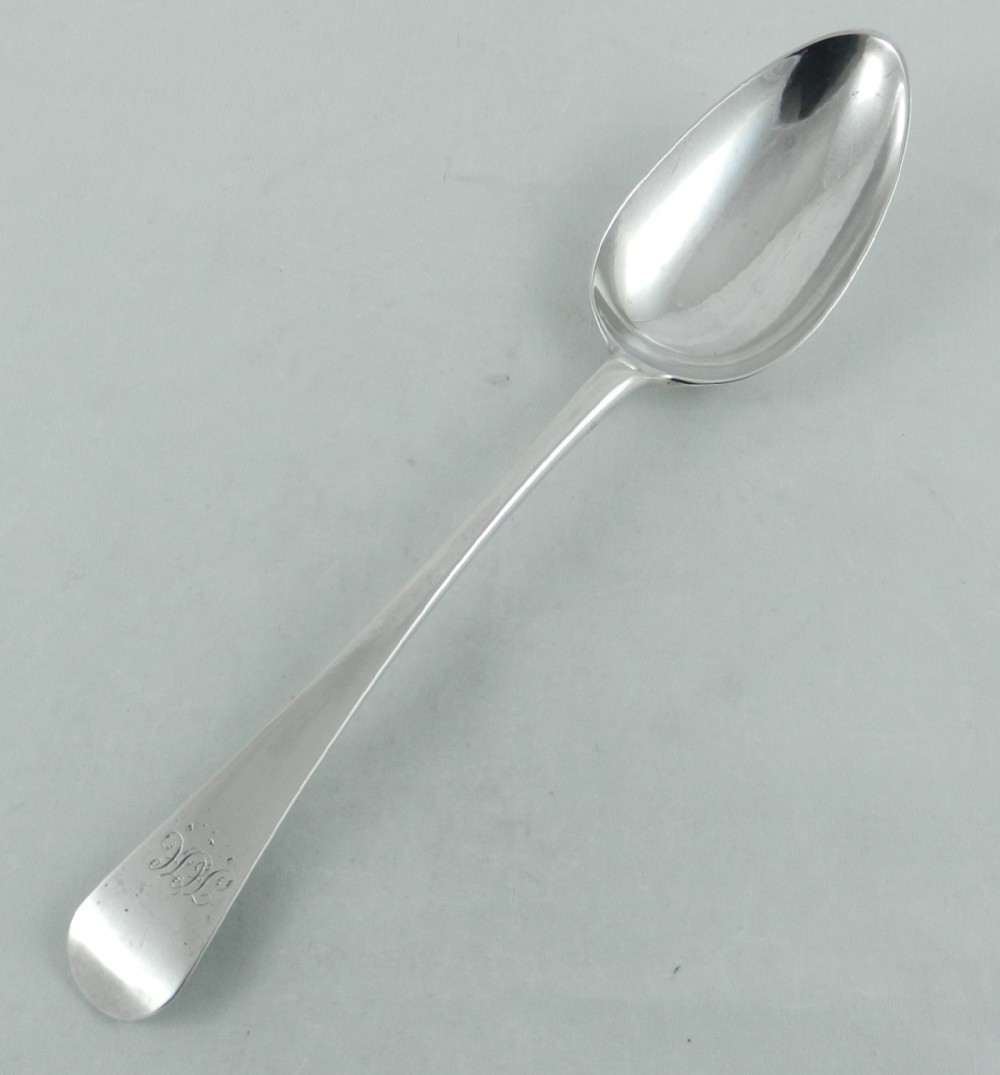 newcastle silver serving spoon