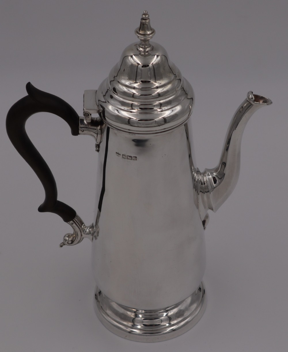 antique silver coffee pot