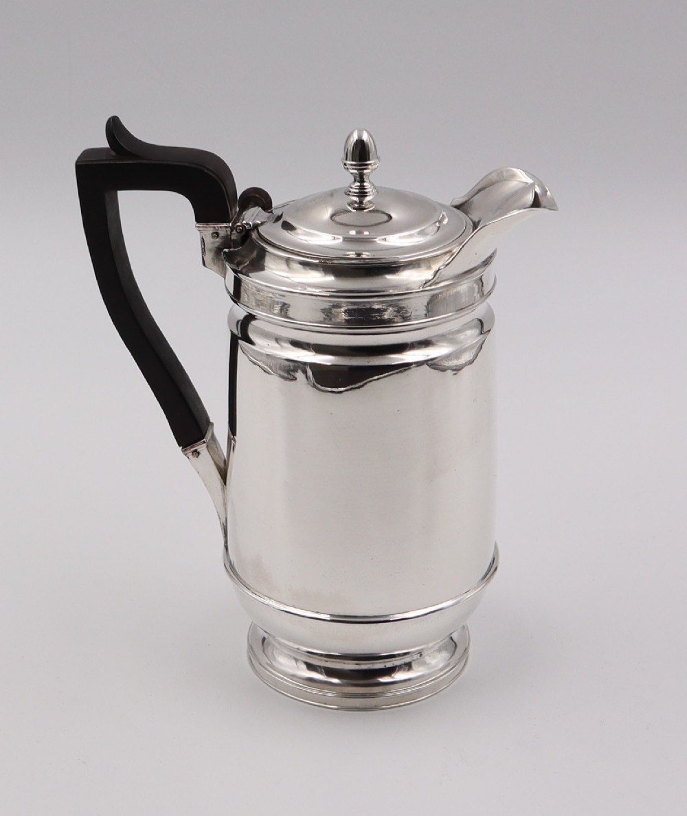 antique silver coffee jug