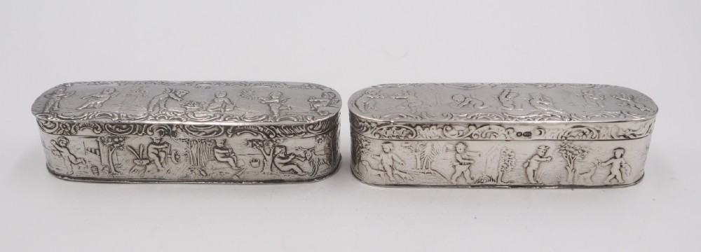 antique silver boxes