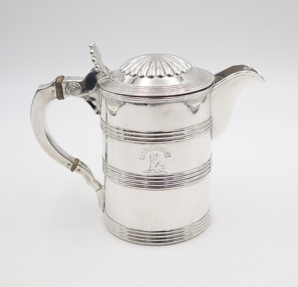 old sheffield plate beer jug